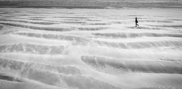 Coups de vent sur les plages de Berck